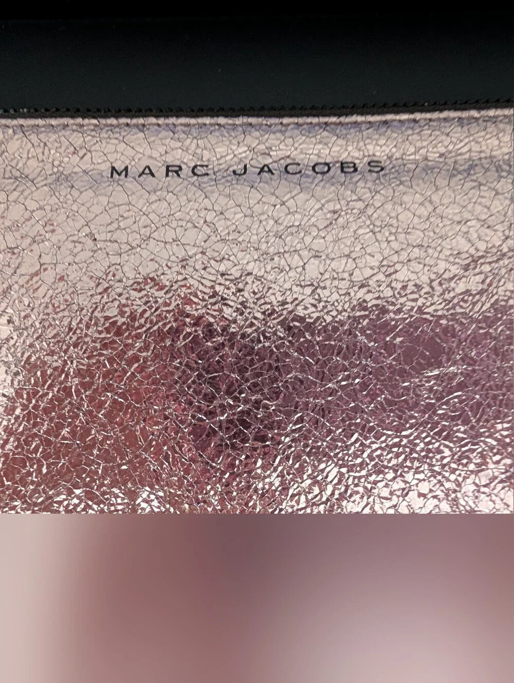 Marc Jacobs X Target Rose Gold Metallic Flat Clutch